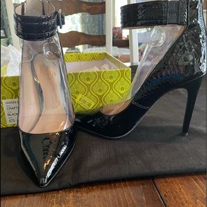 Black Patent High Heels